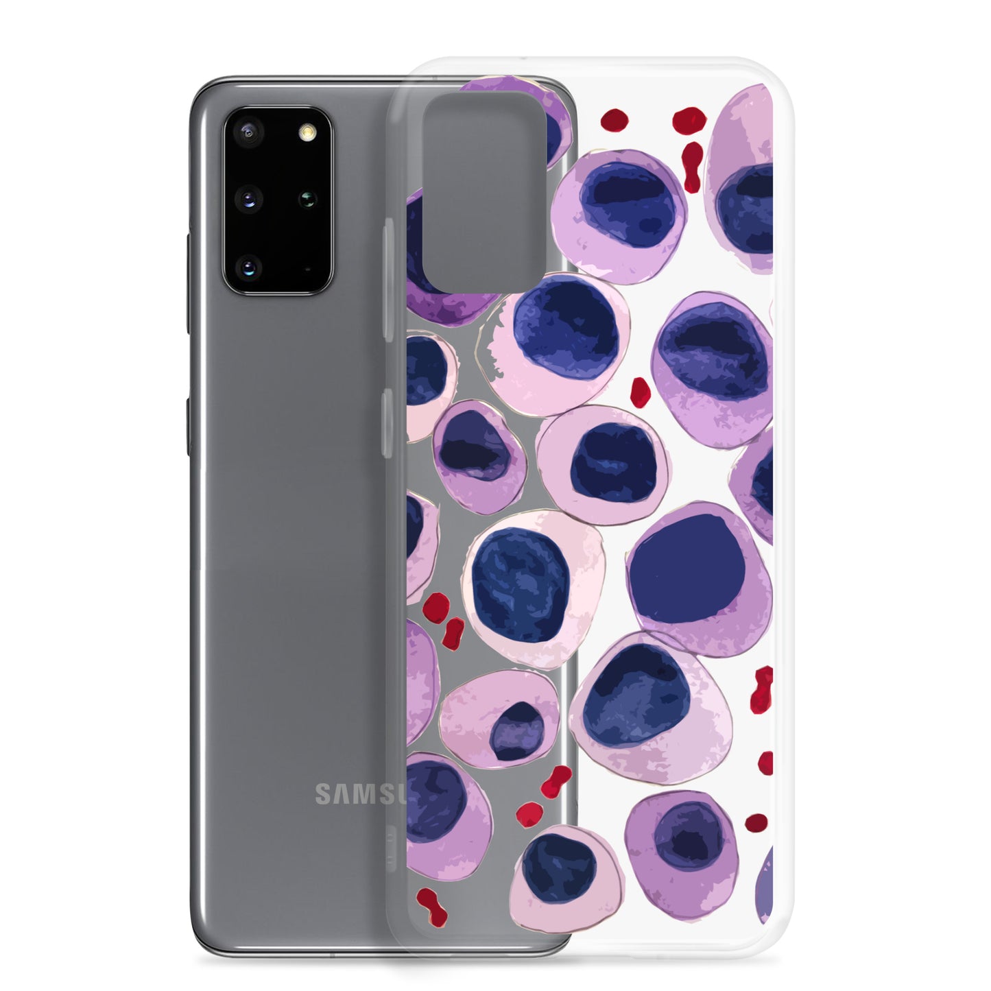 Blood cells Clear Case for Samsung®