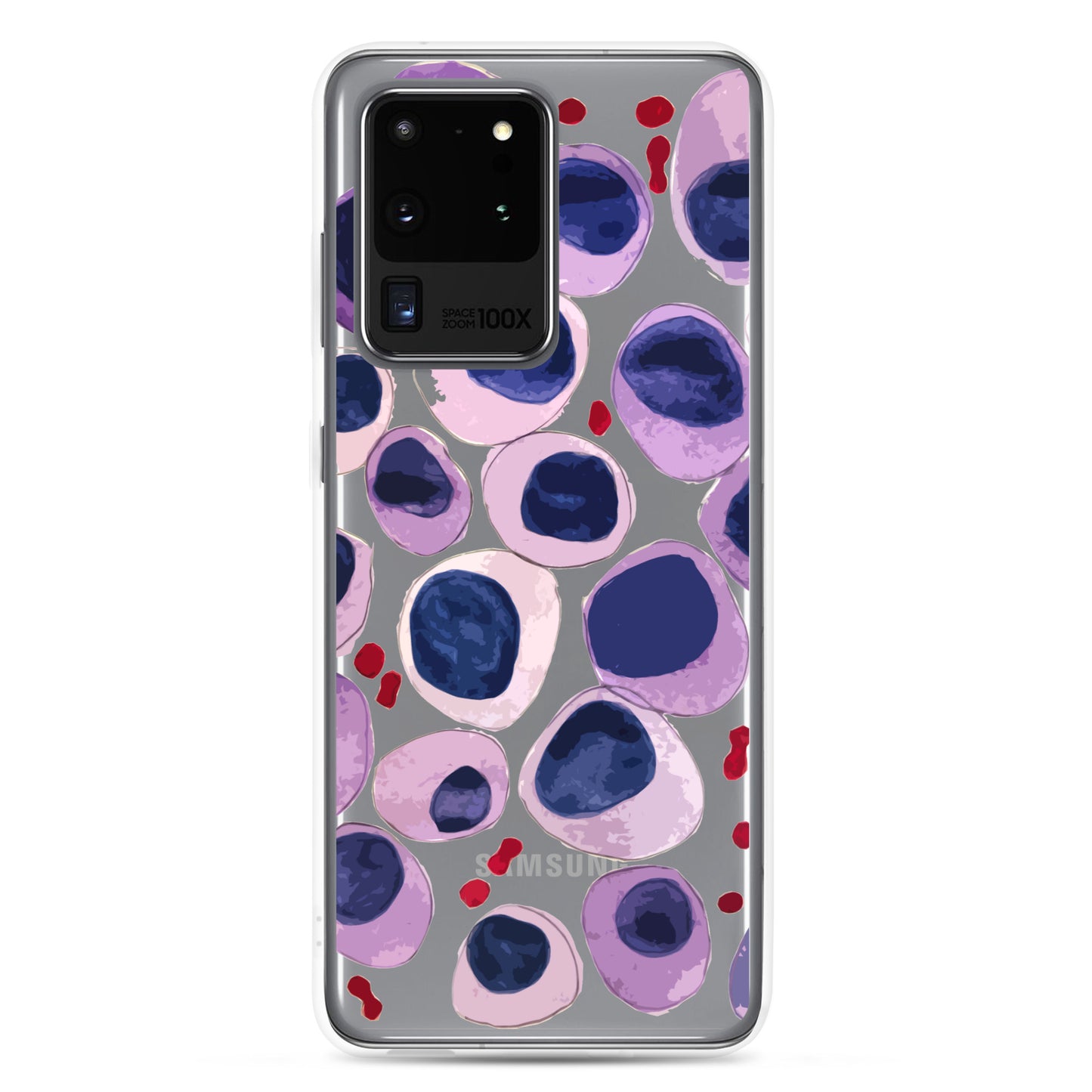 Blood cells Clear Case for Samsung®