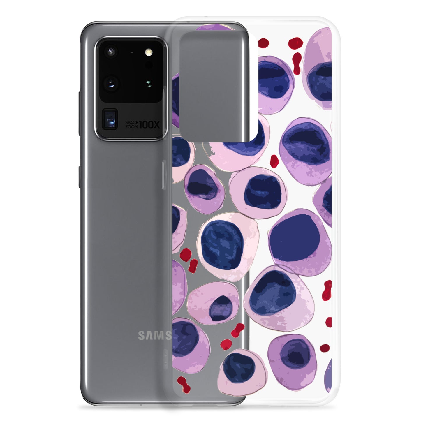 Blood cells Clear Case for Samsung®