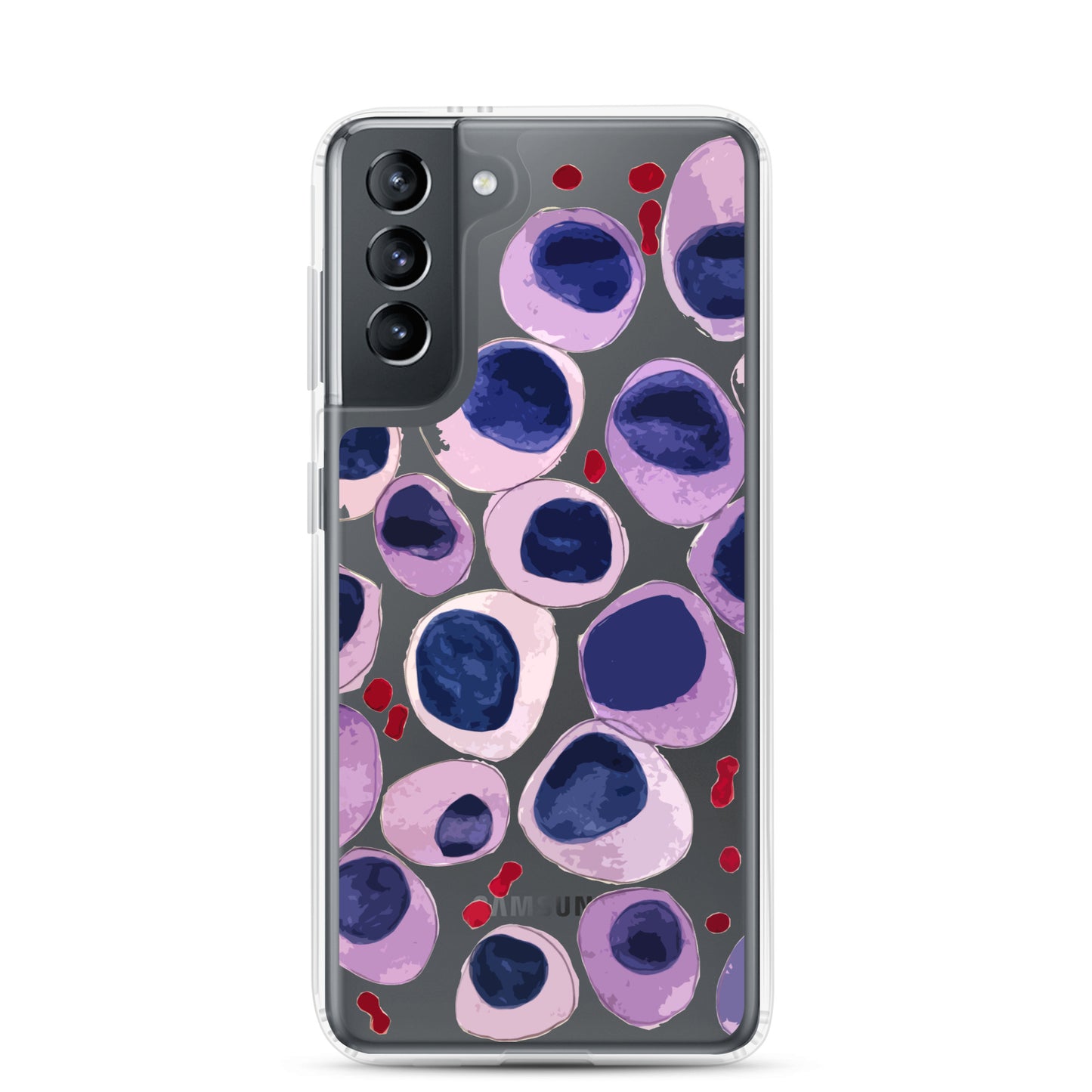 Blood cells Clear Case for Samsung®