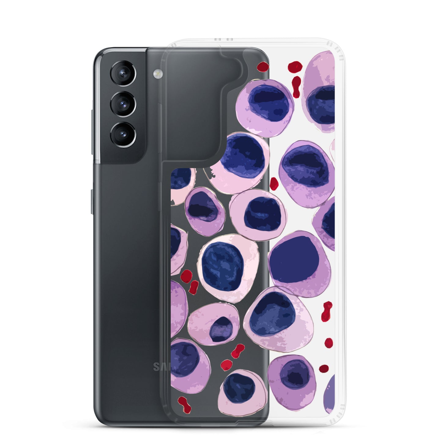 Blood cells Clear Case for Samsung®