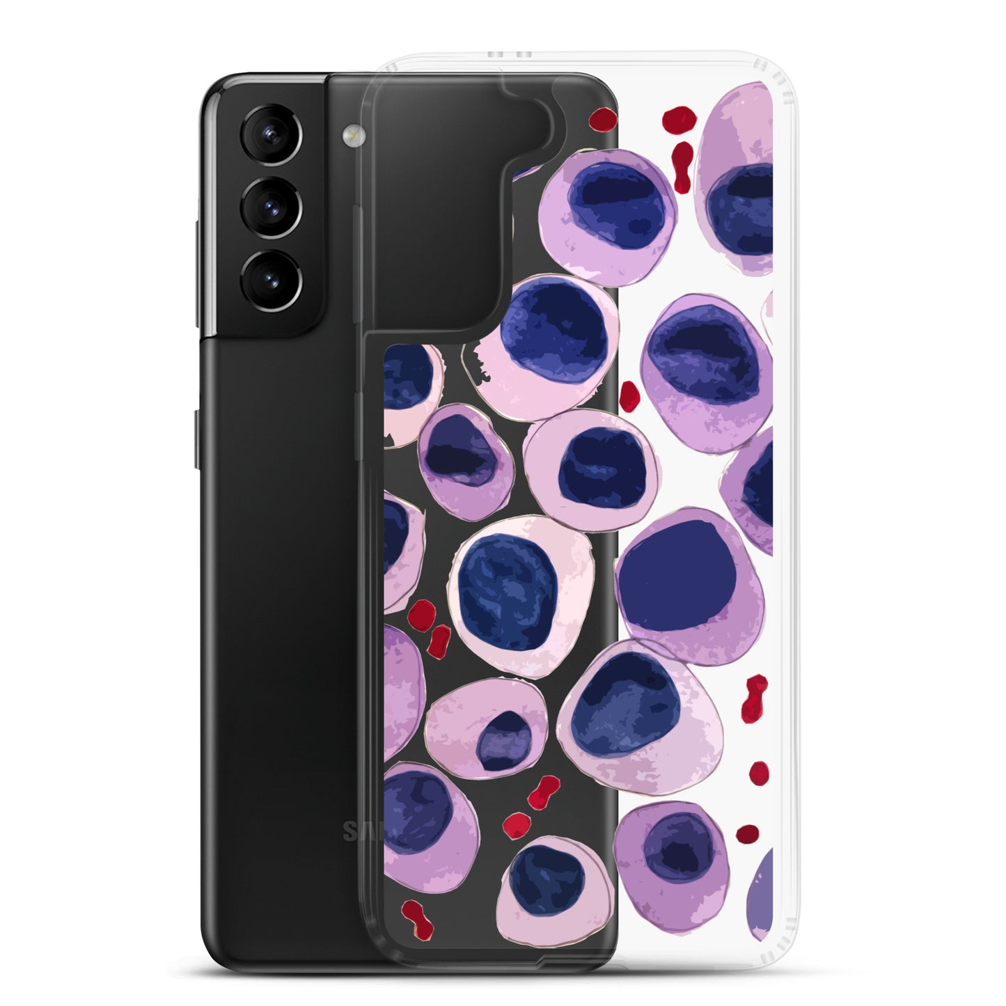 Blood cells Clear Case for Samsung®