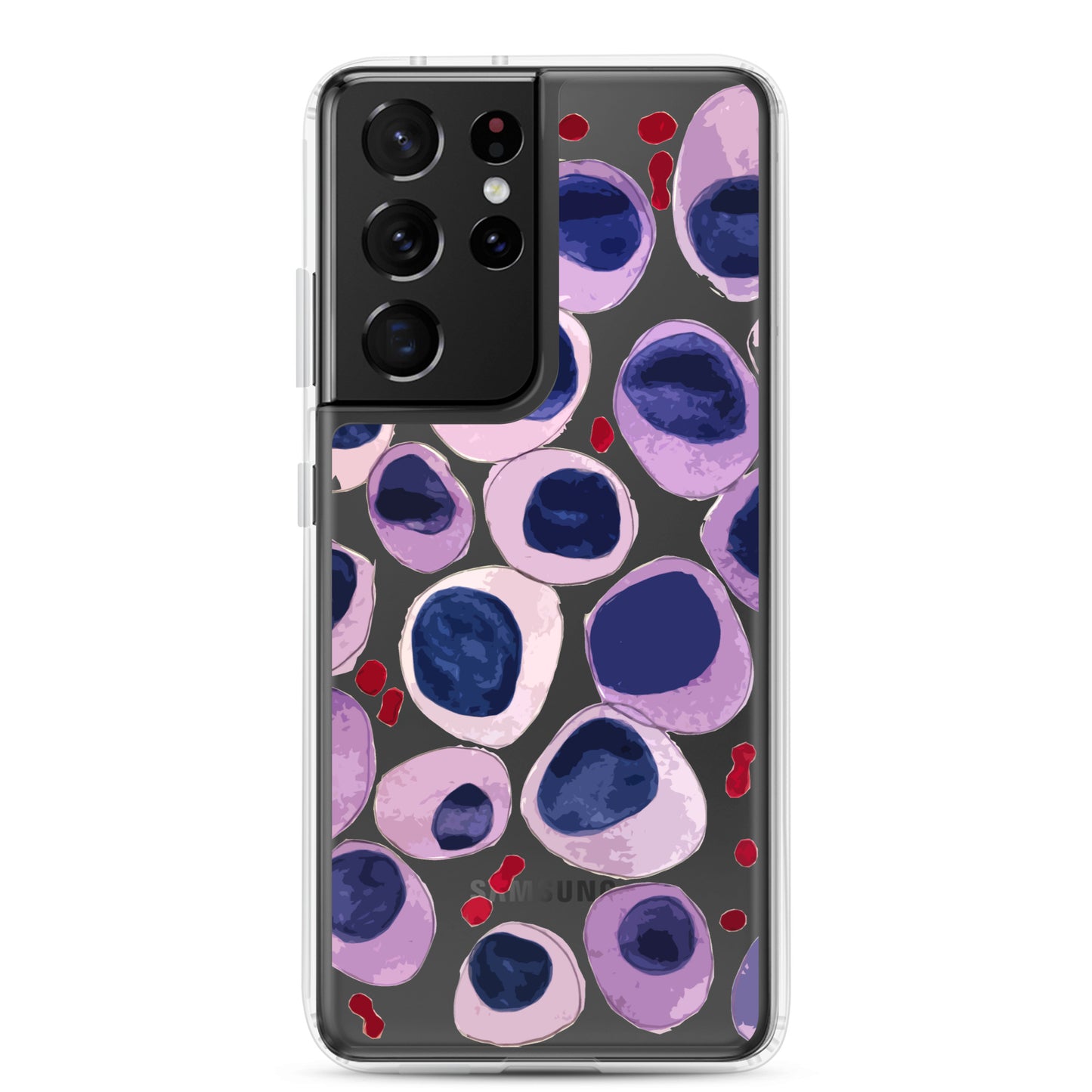 Blood cells Clear Case for Samsung®