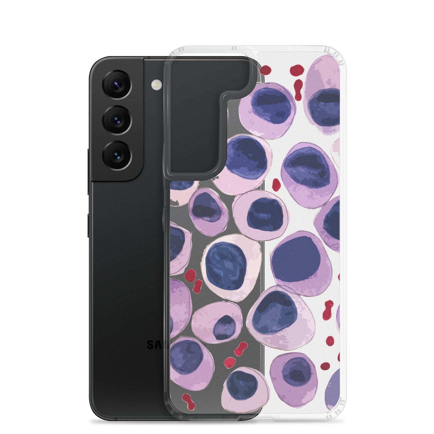 Blood cells Clear Case for Samsung®