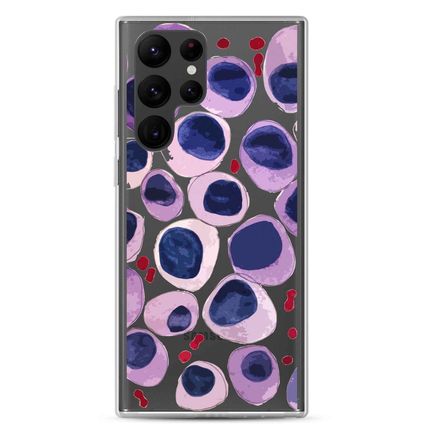 Blood cells Clear Case for Samsung®