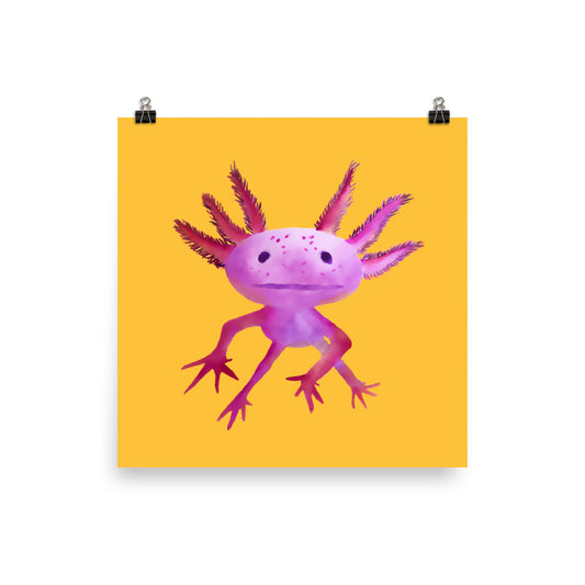 Axolotl Poster