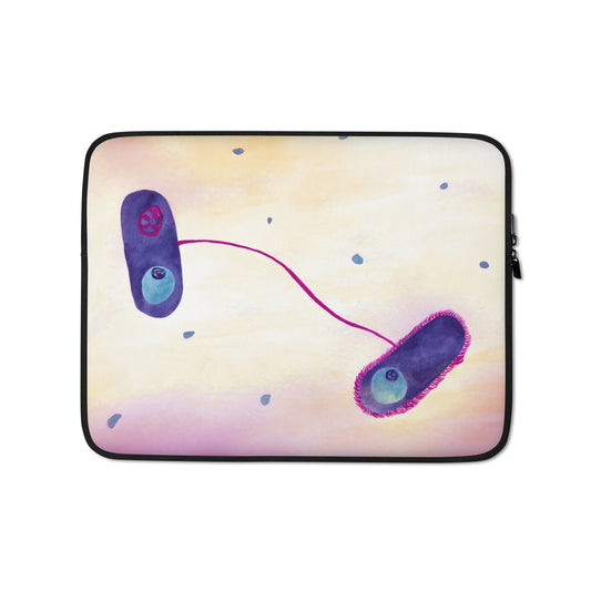 E. coli in love Laptop Sleeve